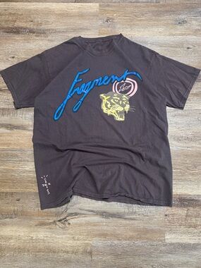 2021 Travis Scott Fragment T Shirt